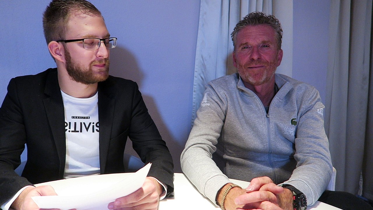 Denis Brogniart aux Etoiles du Sport à La Plagne