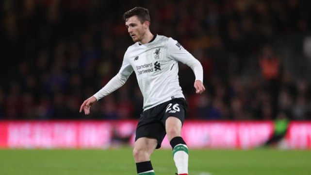 Klopp impressed by Robertson's improvement for Liverpool