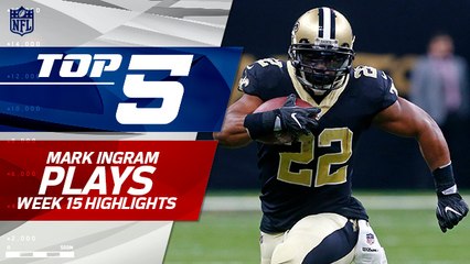 Top 5 Mark Ingram plays | Week 15