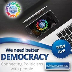Introducing the Public-Democracy App for an Evolved Democracy.