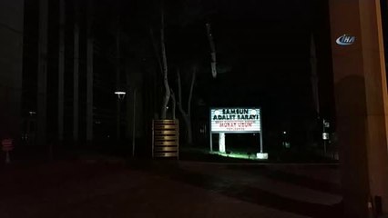 Samsun'da Adliyeye Silahlı Saldırı Telsiz Anonsu Polisi Alarma Geçirdi