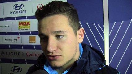 Florian Thauvin déçu et énervé après la défaite à Lyon (2-0)