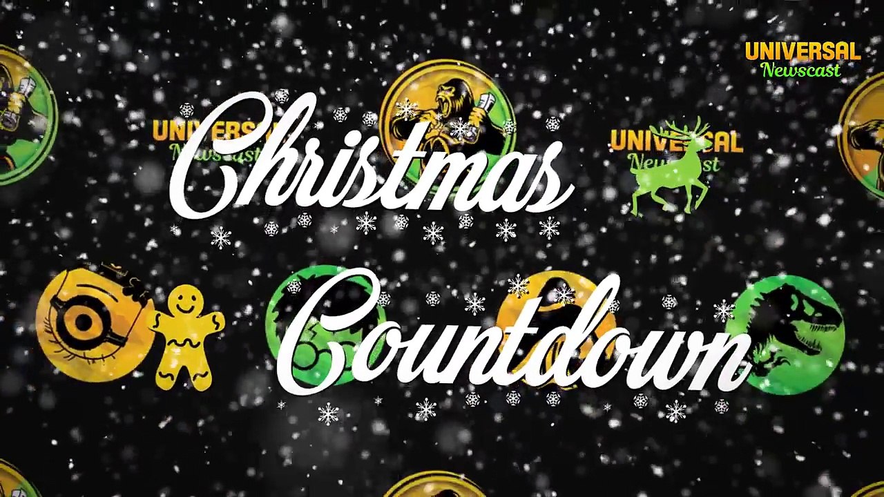  Christmas Countdown Day 17 - Universal Studios News 12/17/2017