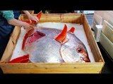 Japanese Chef Fillets Enormous Sunfish on the Streets of Tokyo