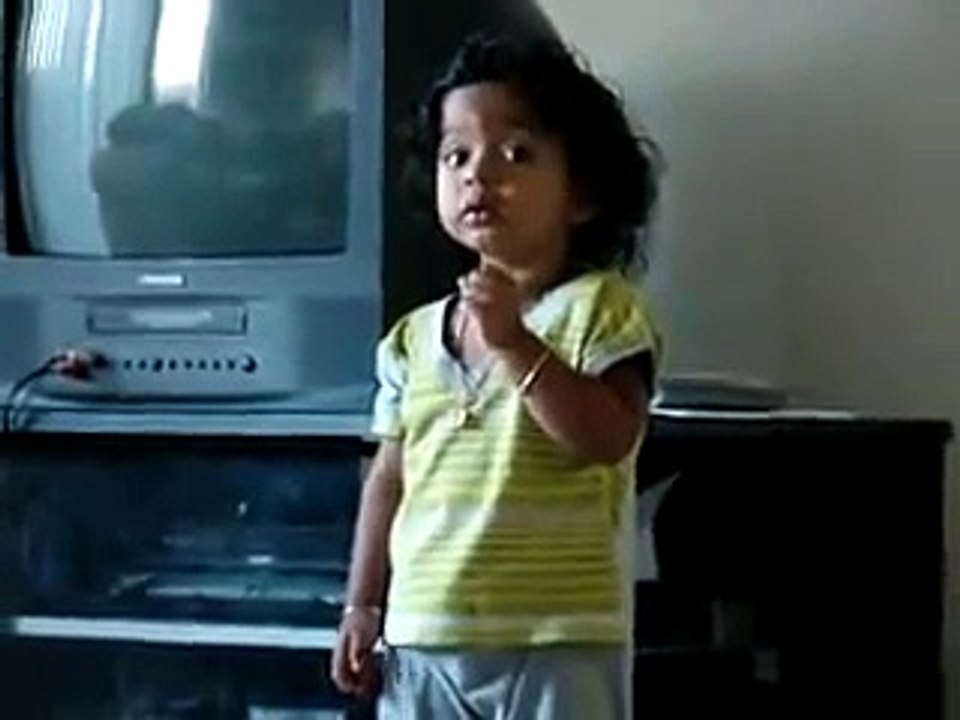 little baby sung Jana gan man...Indian national anthem