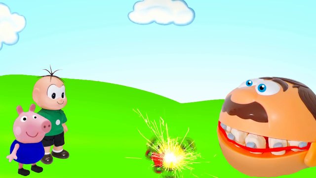 BOCÃO PLAY DOH BATALHA FIDGET SPINNER COM GEORGE PIG PATATI MONICA E CEBOLINHA-4B82L3hAj0o