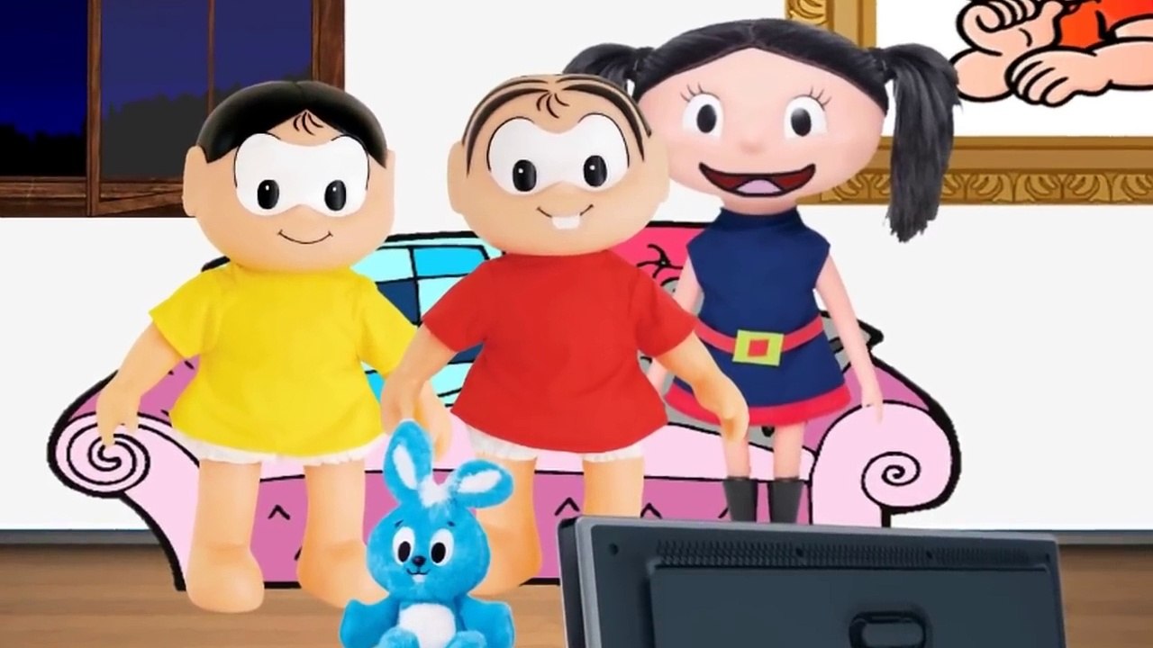 LUNA MAGALI E MÔNICA ASSISTEM FILME DE TERROR E CEBOLINHA E CASCÃO DÁ UM SUSTO NELAS-uv8_u7vFcVo