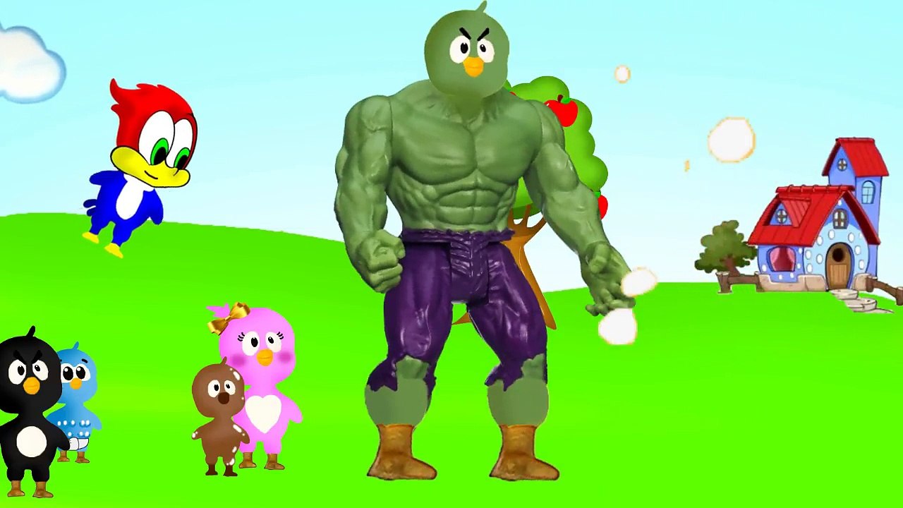 PINTINHO AMARELINHO HULK VS PINTINHO PRETINHO ROBÔ toykids novelinha-2DvtTsyp8Qg