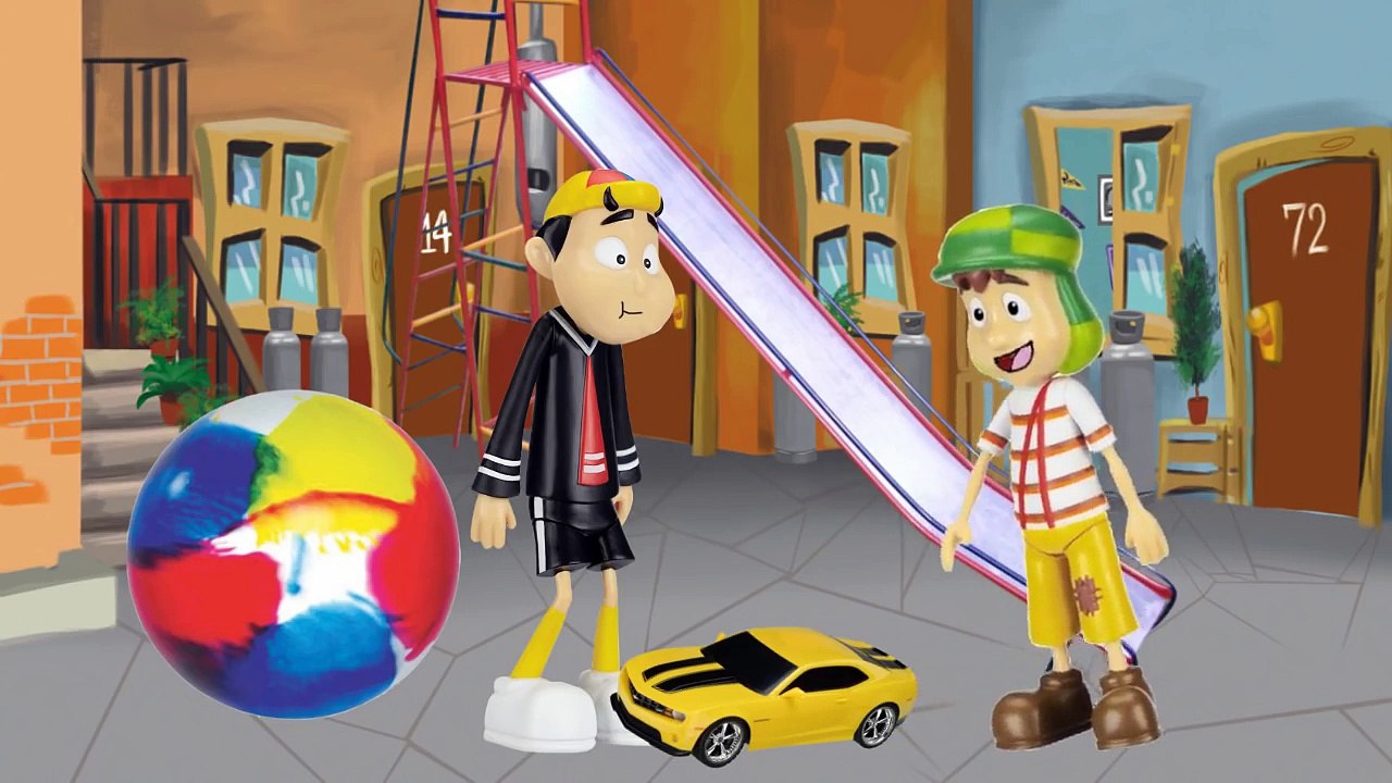 Quico ganha presentes e não empresta para o Chaves Cebolinha e George Pig!-oDfa5XK1w-A