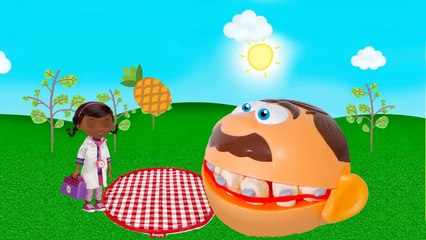 bocão faz coco de fruta Patati Monica Doutora Brinquedo Cebolinha e George Pig-wnBWag4JkJQ