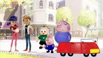 Miraculous Ladybug Marinette e Adrien tem bebes e George Pig e Pappai Pig toykids-gVa_lg09SFM