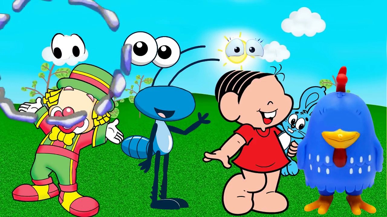 traco olhos Bob Zoom Galinha Pintadinha Patati Patata Monica toykids ...