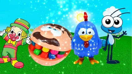 Troca de roupas Pica Pau - Patrick - Peppa Pig - Galinha Pintadinha - Tom - Bob zoom wrong heads-lJ1C9MX94KE