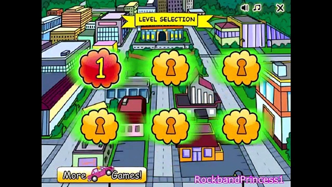 The Simpsons Games To Play Online Free - Homer's Donut Run Game - The Simpsons Car Games