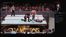 WWE 2K18 Clash Of Champions 2017 Us Title Dolph Ziggler Vs Baron Corbin Vs Bobby Roode