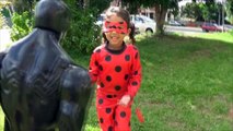 Miraculous Júlia Ladybug luta com  Venom e salva Cat Noir totoykids portugues-NmjztH4ZNjc