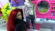 Cuộc Sống Búp Bê Barbie & Ken ( Tập 25) Công Chúa Rapunzel , Ariel, Aurora Đi Làm Tóc Elsa Anna