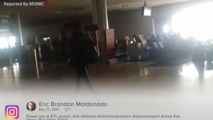 Atlanta airport loses power, trapping travelers in planes and terminals