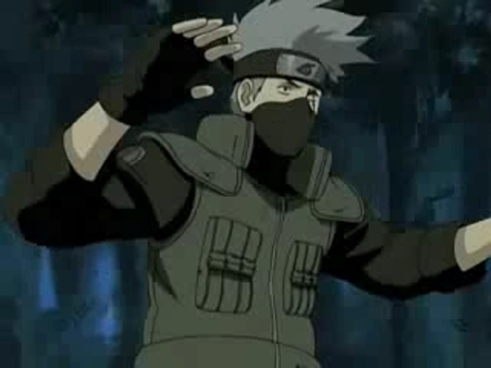 Naruto shippuuden- kakashi vs naruto & sakura