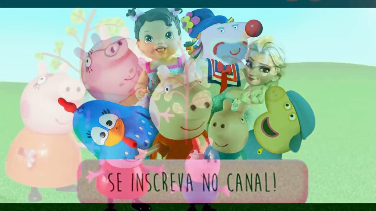 Peppa Pig papai pig George Pig e mamãe Pig transformados Super Wings Jett TOTOYKIDS-CMibKZVsSvY