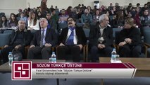 F.Ü. 'nde  “Sözüm Türkçe Üstüne Söyleşi ve İmza Töreni” Programı Düzenlendi