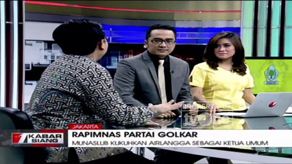 Dialog tvOne Bersama Nurdin Halid dan Burhanuddin Muhtadi Mengenai Rapimnas Partai Golkar [Part 1]