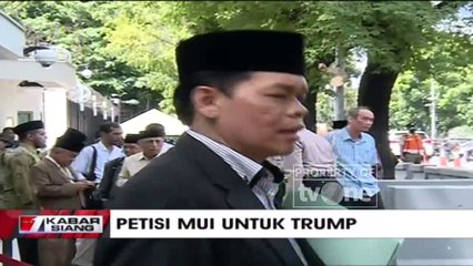 MUI Ajukan Petisi ke Kedubes AS