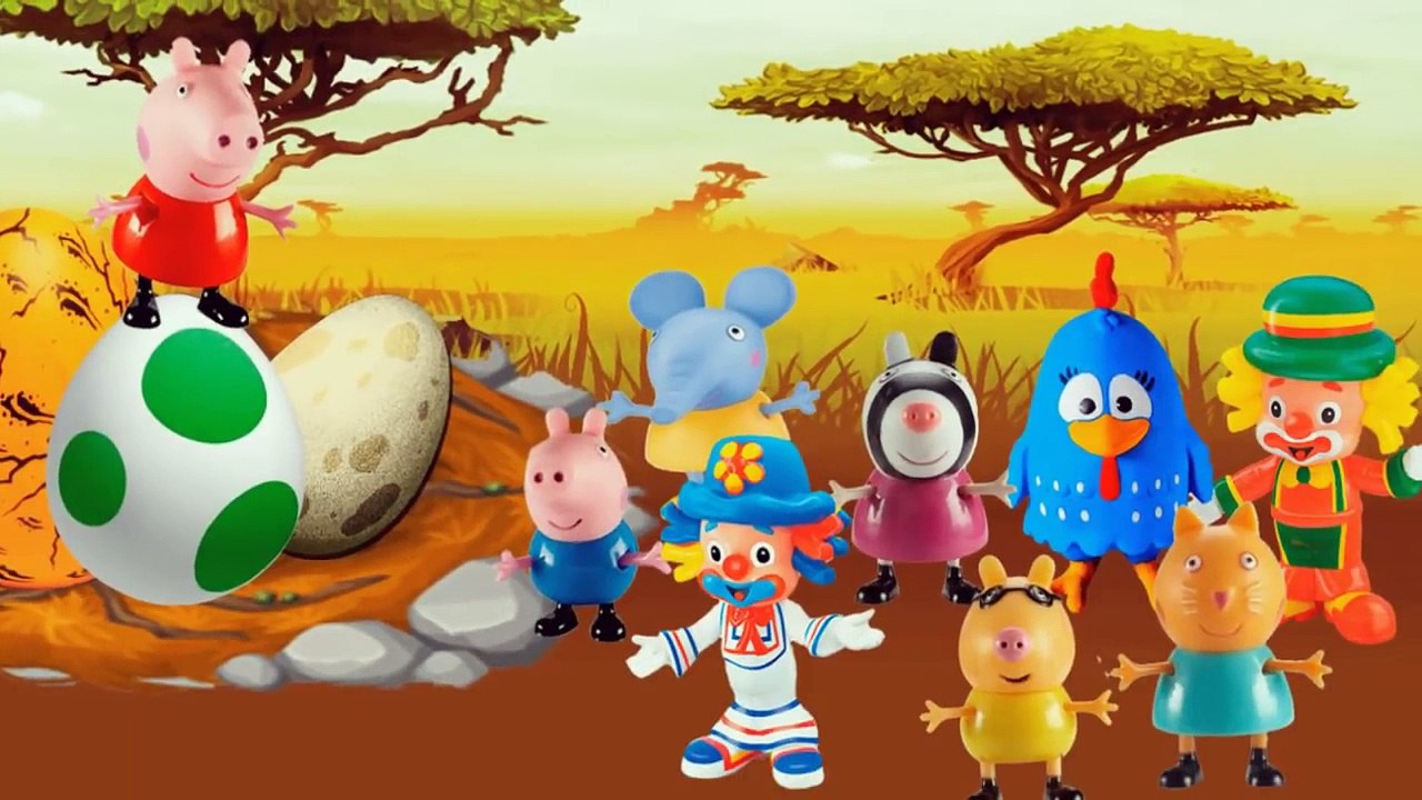 Peppa Pig, George Pig Patati patata e Galinha pintadinha encontra ovo de dragão NOVELINHA portugues-NM1SP8nIDBg