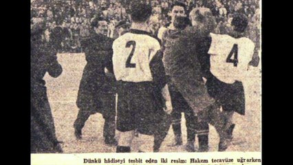04.04.1948 - 1947-1948 Istanbul League Matchday 14 Beşiktaş 2-3 Fenerbahçe (Only Photos)