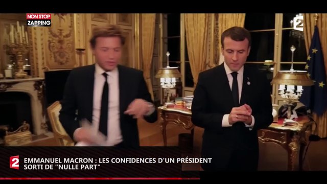 Emmanuel Macron se définit comme un président sorti de nulle part , ses confidences chez Laurent Delahousse (vidéo)