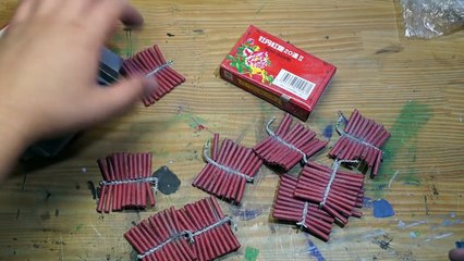 【リアルマインクラフト】爆竹TNT 作ってみた【real life minecraft block】-p-MDRiDLkhw