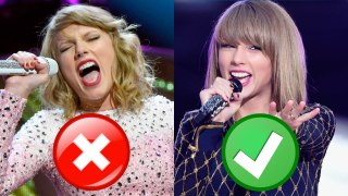 Taylor Swift - Famous Singers WORST vs. BEST Live Vocals (Compilation) Same Song Comparison