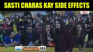 Interview by MEERA JEE at T10 League Final Match