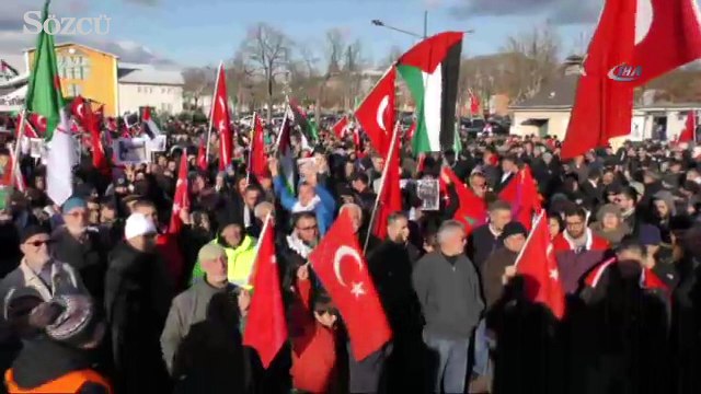 Fransa’da Trump’ın Kudüs kararı protesto edildi