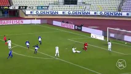 Lausanne 2:0 Zurich ( Swiss Super League 17 December)