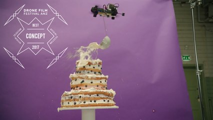 Telia - Drones + Cake by Lucas Zanotto - Best Concept - Drone Film Festival ANZ x SanDisk