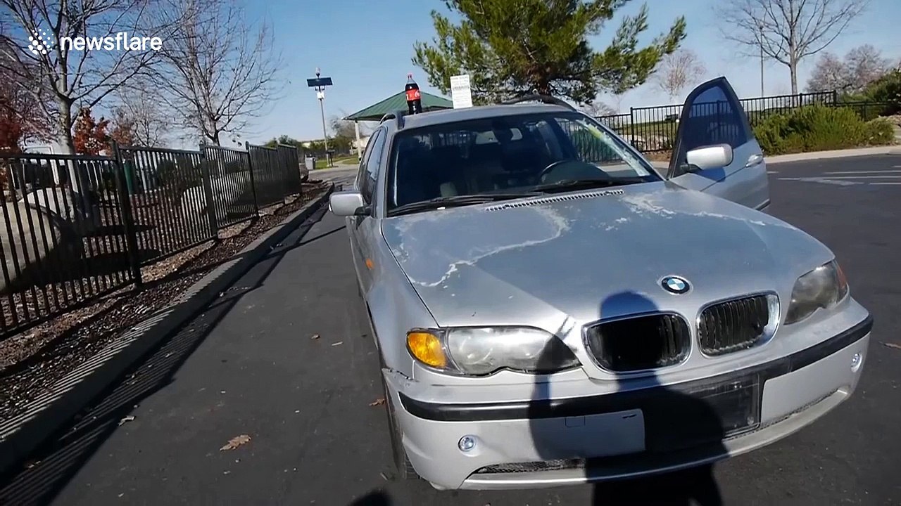 YouTuber fills BMW gas tank with Coca-Cola