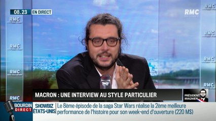 Président Magnien ! : Emmanuel Macron donne une interview au style particulier - 18/12