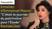 "C'était la journée du patrimoine pour l'Elysée", dit Rachida Dati sur l'entretien d'Emmanuel Macron