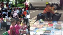 Inspiratif! Kisah bocah pemulung dan penjual tisu yang rajin membaca - TomoNews