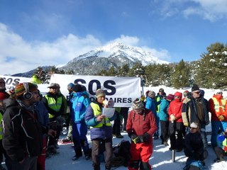 300 personnes solidaires des migrants en montagne