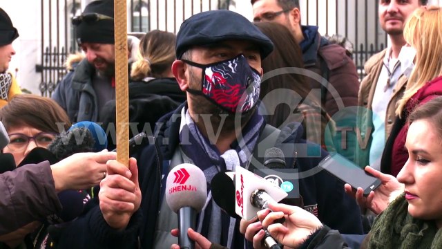 Протест пред Владата, граѓаните бараат чист воздух во главниот град