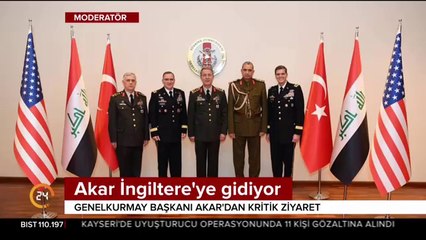 Akar İngiltere'ye gidiyor