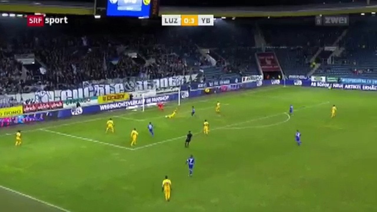Luzern 1:3 Young Boys ( Swiss Super League 17 December)