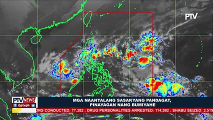 Mga naantalang sasakyang pandagat, pinayagan nang bumiyahe