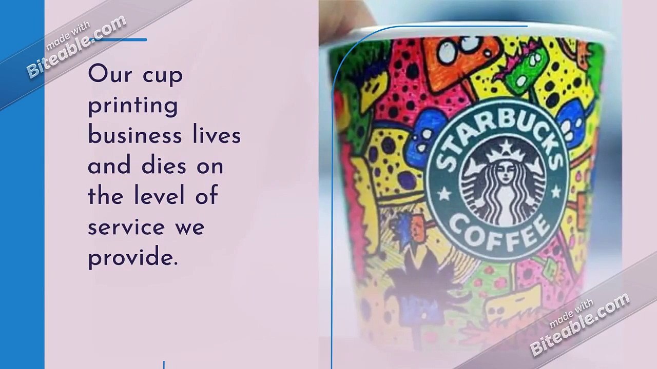 Printed Plastic Cups