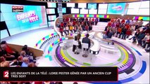 Lorie Pester gênée par un ancien clip sexy, malaise sur le plateau des 