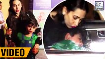 Karisma Kapoor Son CRIES After Annual Day Function