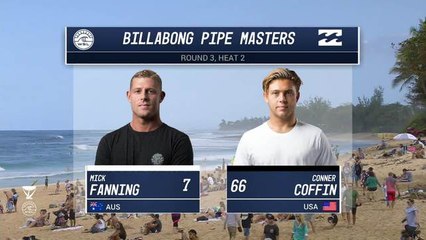 Adrénaline - Surf : 2017 Billabong Pipe Masters- Round Three, Heat 2