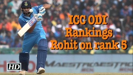 Rohit Sharma enters top 5 spot in ODI rankings